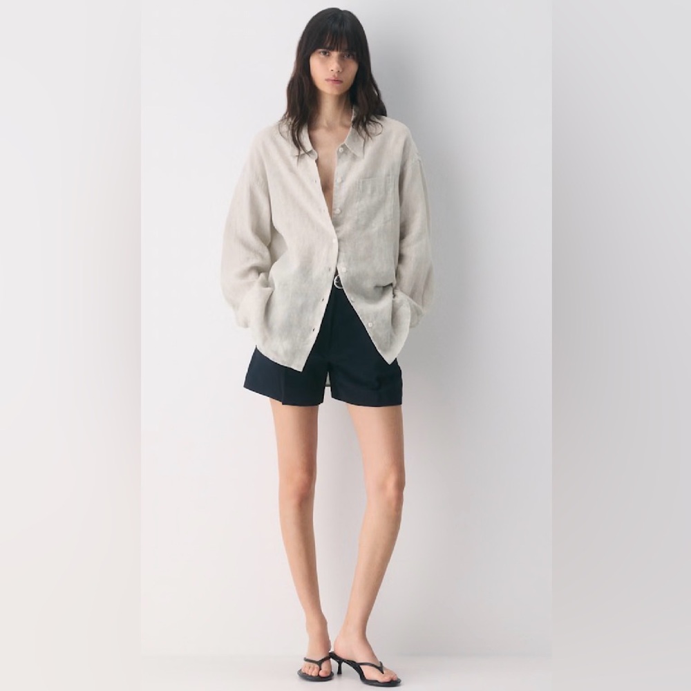 50. Babaton Linen Blouse